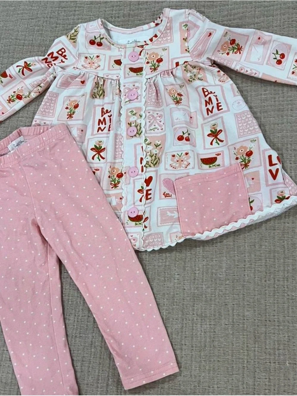 12 mo baby Valentine BUNDLE